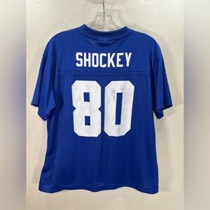 NY Giants #80 SHOCKEY Jersey